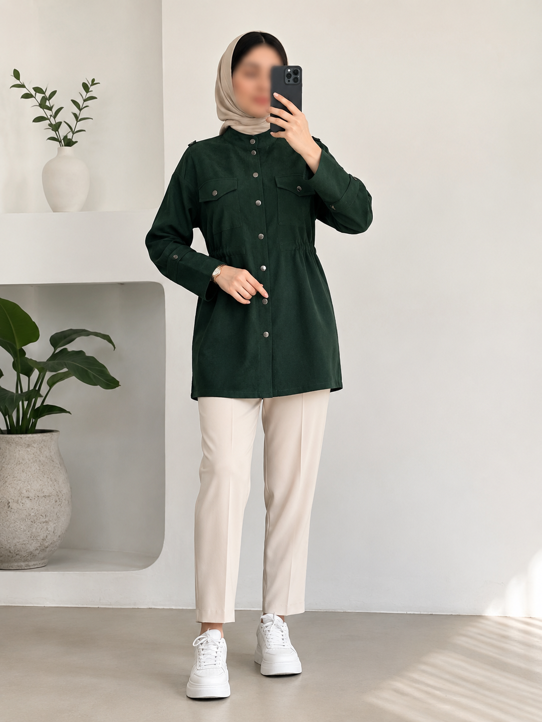 مانتو پاییزه کبریتی