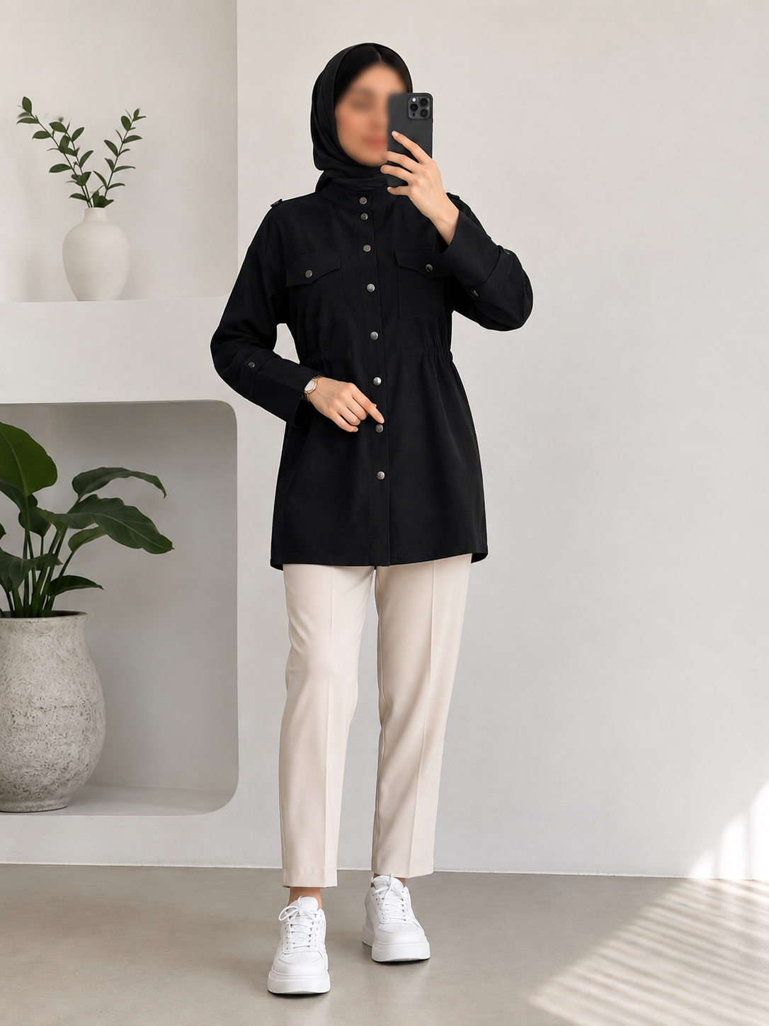 مانتو پاییزه کبریتی
